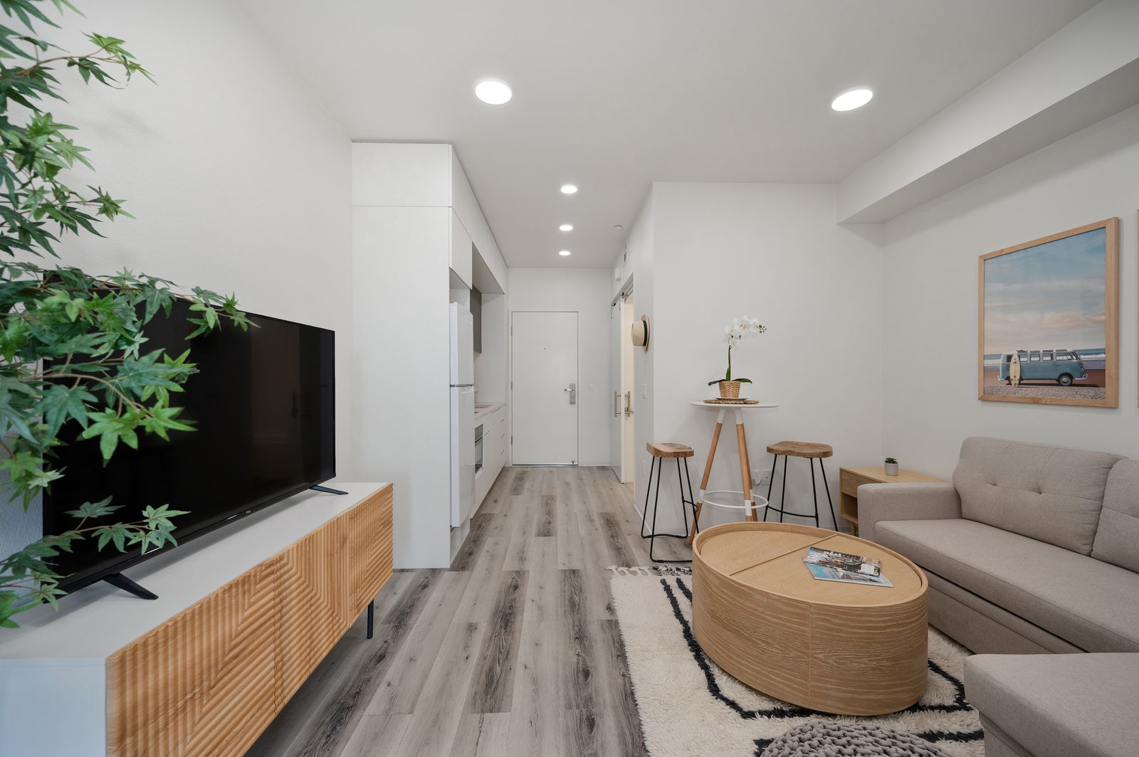 Bright, modern living space at 3167 Market